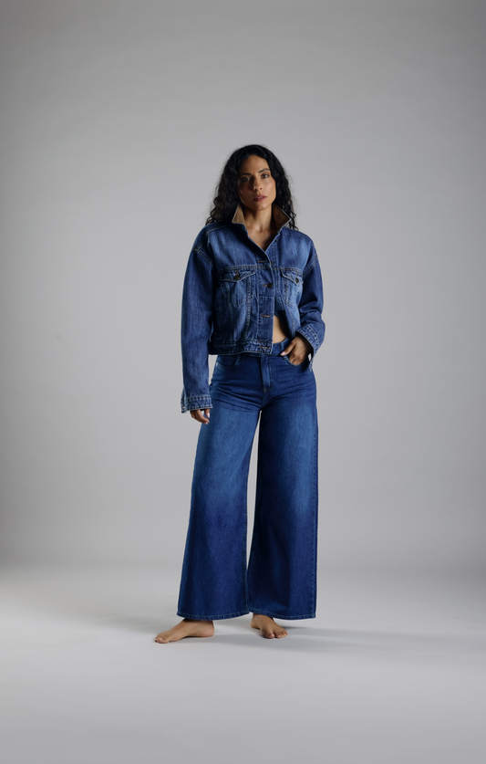 Palazo Ugo denim pants